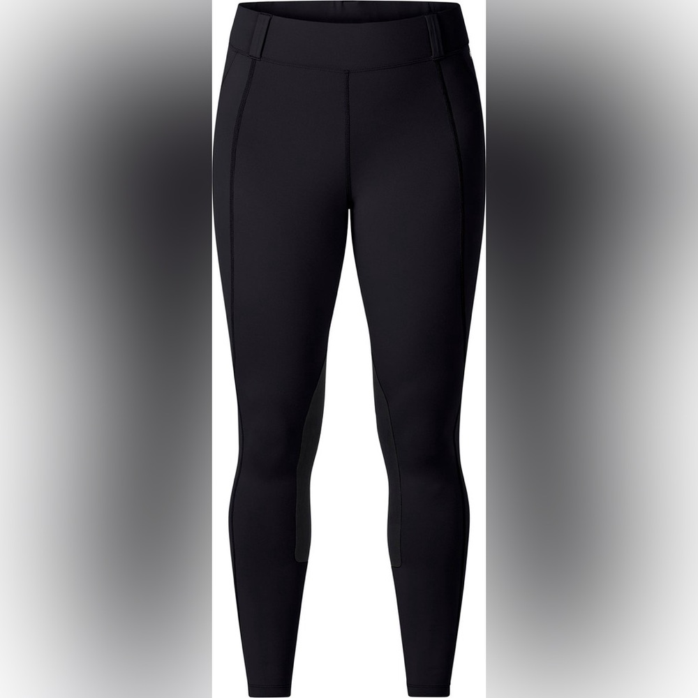 Kerrits Performance Knee Patch Pocket Horse Riding Tight, Black, X-Large